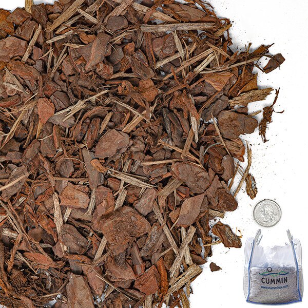 mini pine nuggets mulch